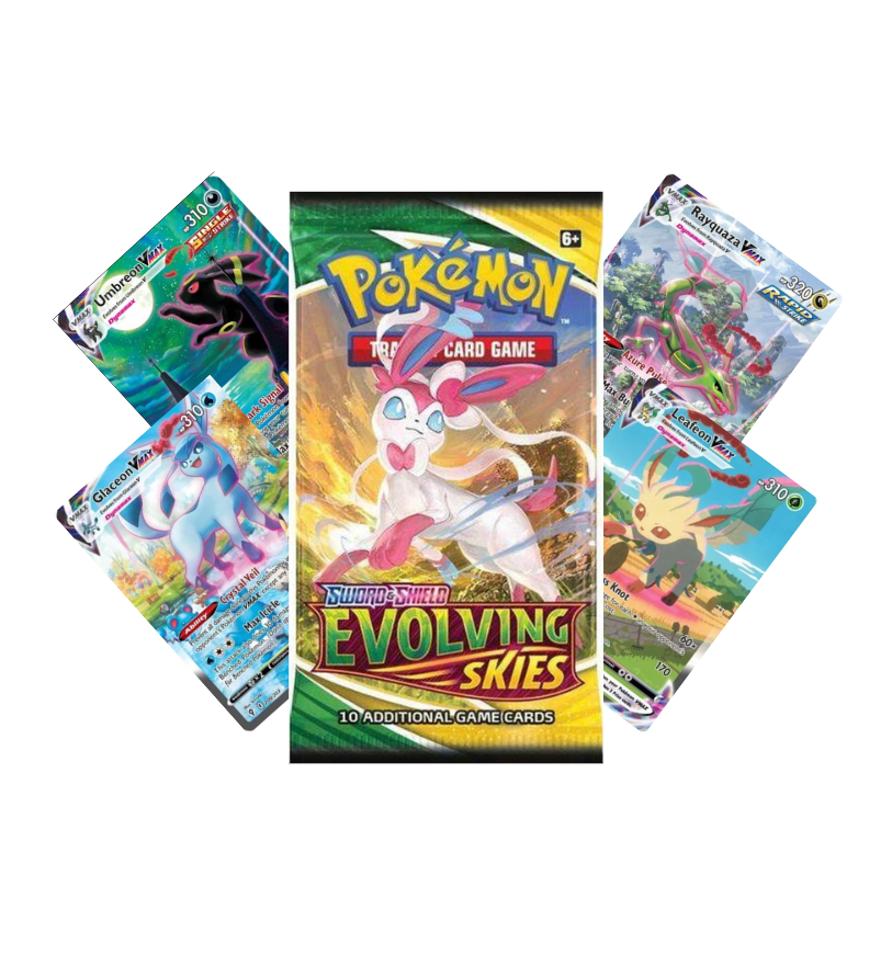 Pokemon Sword & Shield Evolving Skies Booster Pack - English