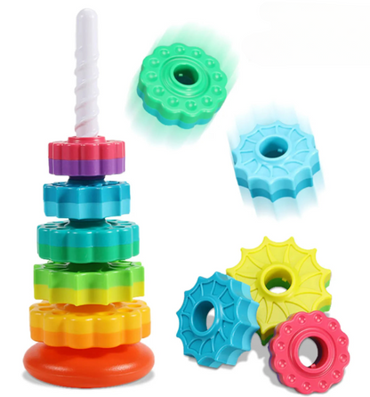 Rotating Rainbow Tower